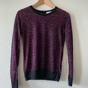 LOFT Leopard Sweater